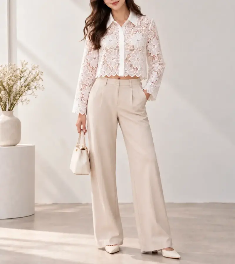 Blusa de encaje - 3