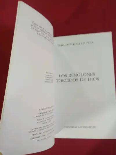 Libro 'Los Renglones Torcidos de Dios' de Torcuato Luca de Tena - miniatura 2