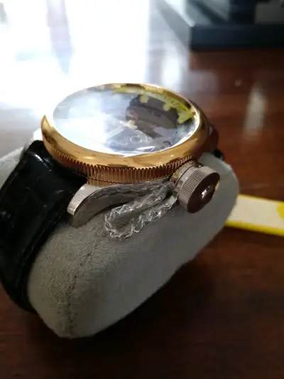 Reloj automático Invicta con correa de cuero - miniatura 4