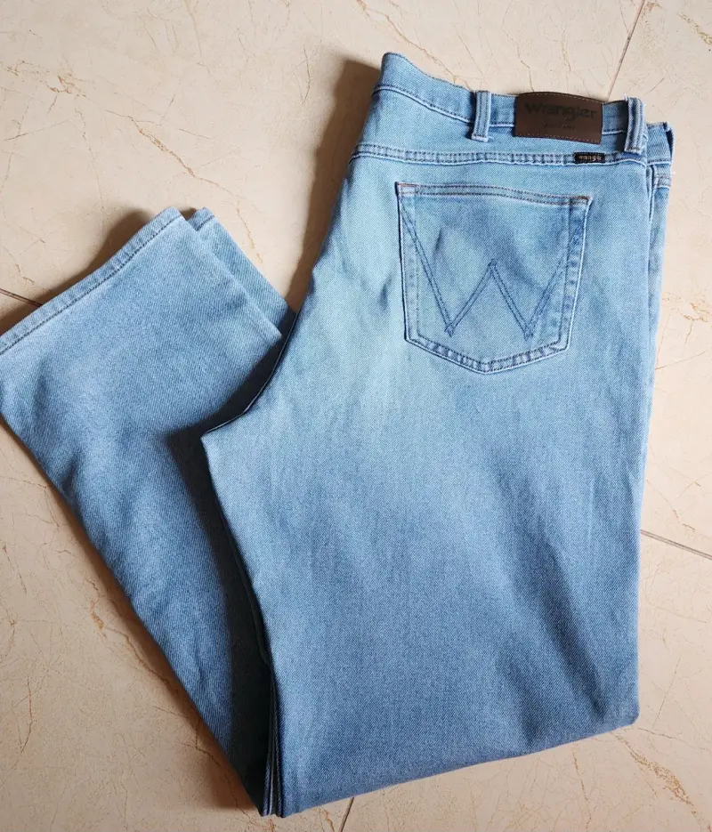 Jeans Wrangler azul claro regular fit - 1