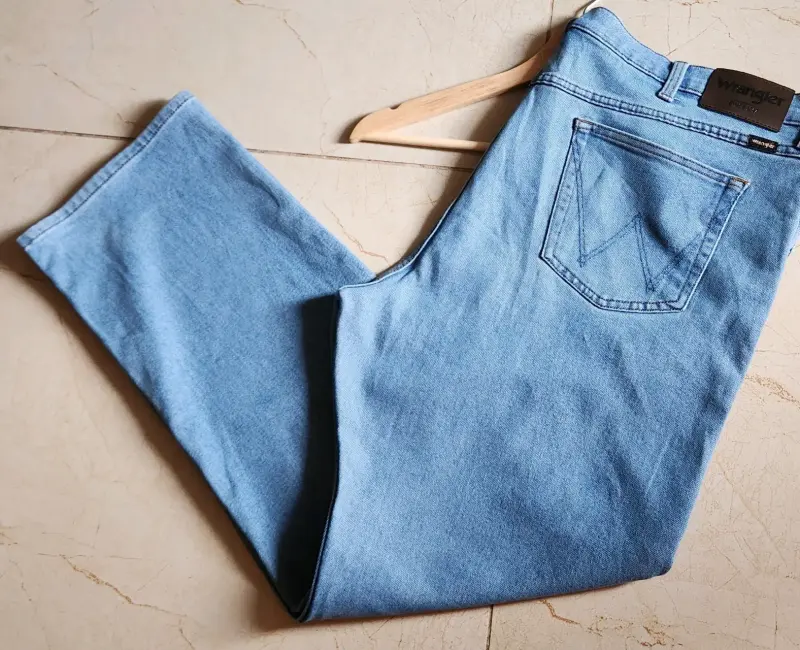 Jeans Wrangler azul claro regular fit - 3