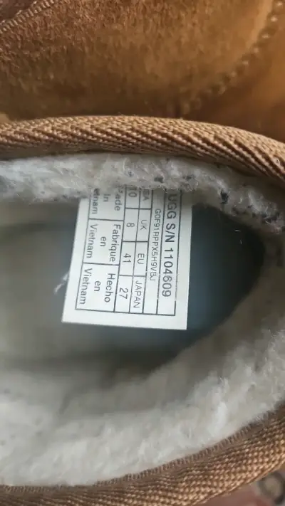Botas de gamuza UGG color camel - miniatura 5