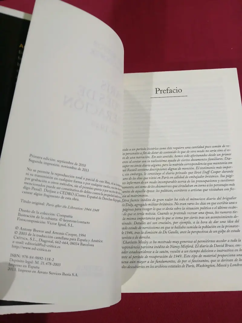 Libro 'París: Después de la liberación' de Antony Beevor - 2