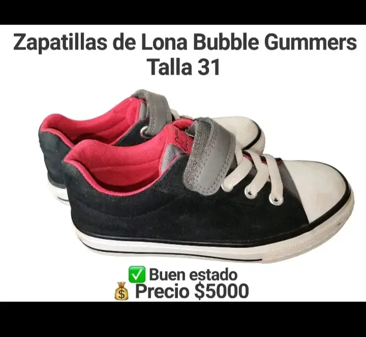 Zapatillas Negras Maui & Sons Talla 30 - 2