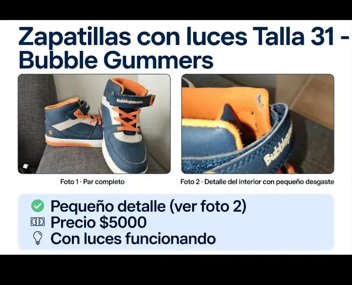 Zapatillas Negras Maui & Sons Talla 30 - 5