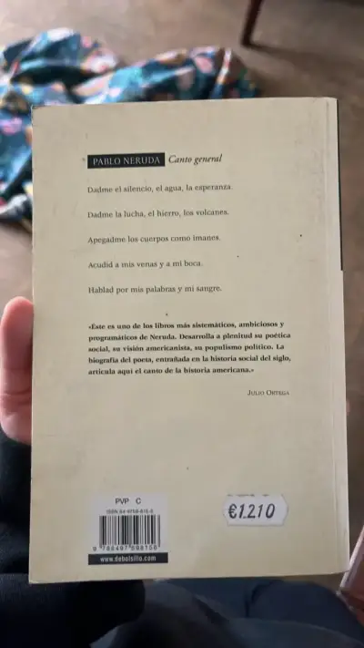 Libro 'Canto General' de Pablo Neruda - miniatura 2