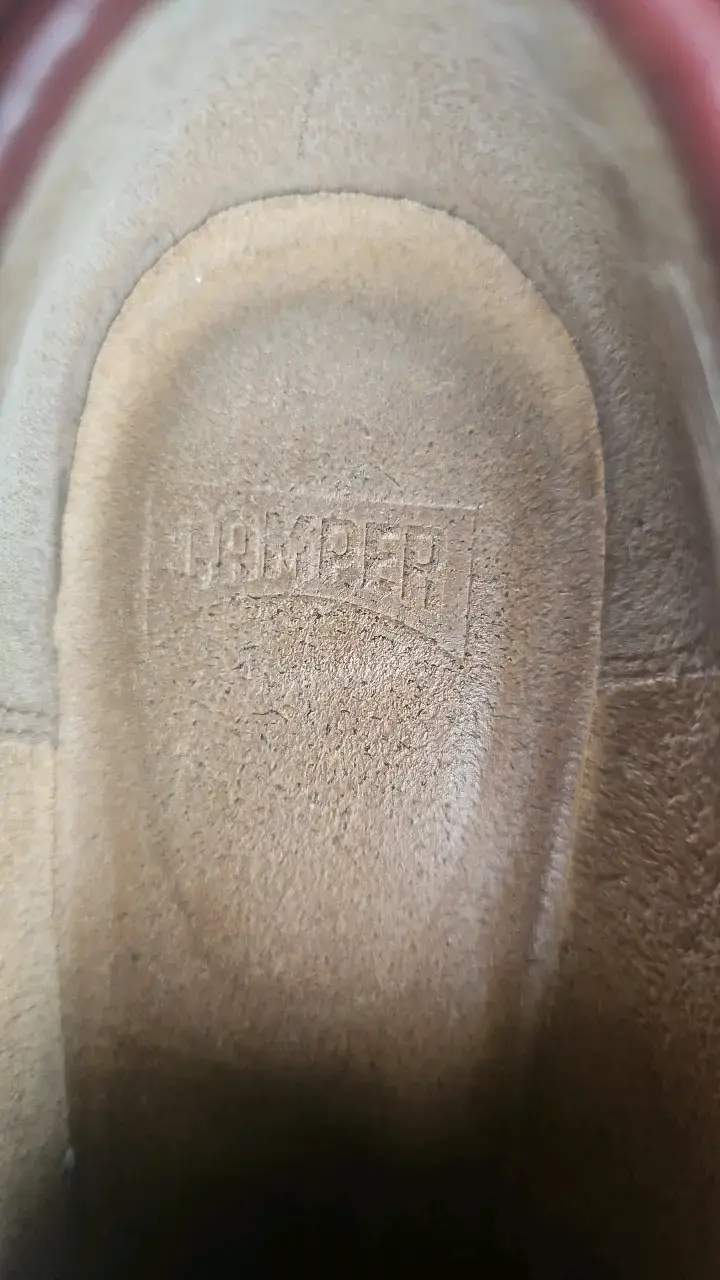 Zapatos mocasines de cuero marrón Camper - 3