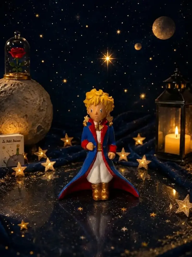 Figuras decorativas de El Principito en colores variados - 2