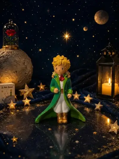 Figuras decorativas de El Principito en colores variados - miniatura 3