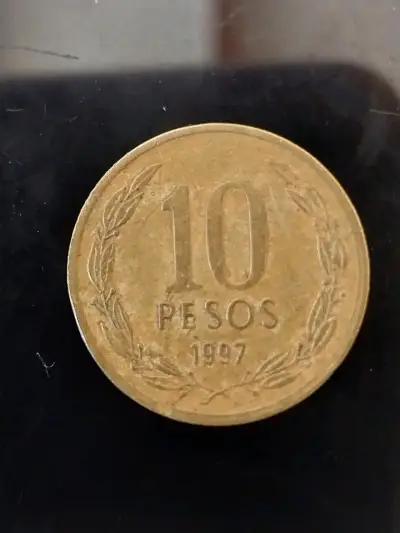 Moneda chilena de 10 pesos 1997 - miniatura 1