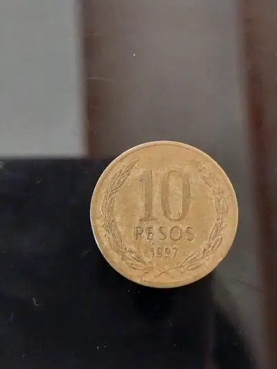Moneda chilena de 10 pesos 1997 - miniatura 3