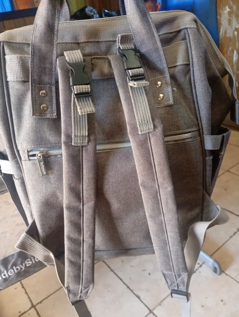 Cuna de bebé Side by Side con mochila Infanti - 1