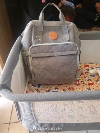 Cuna de bebé Side by Side con mochila Infanti - miniatura 8