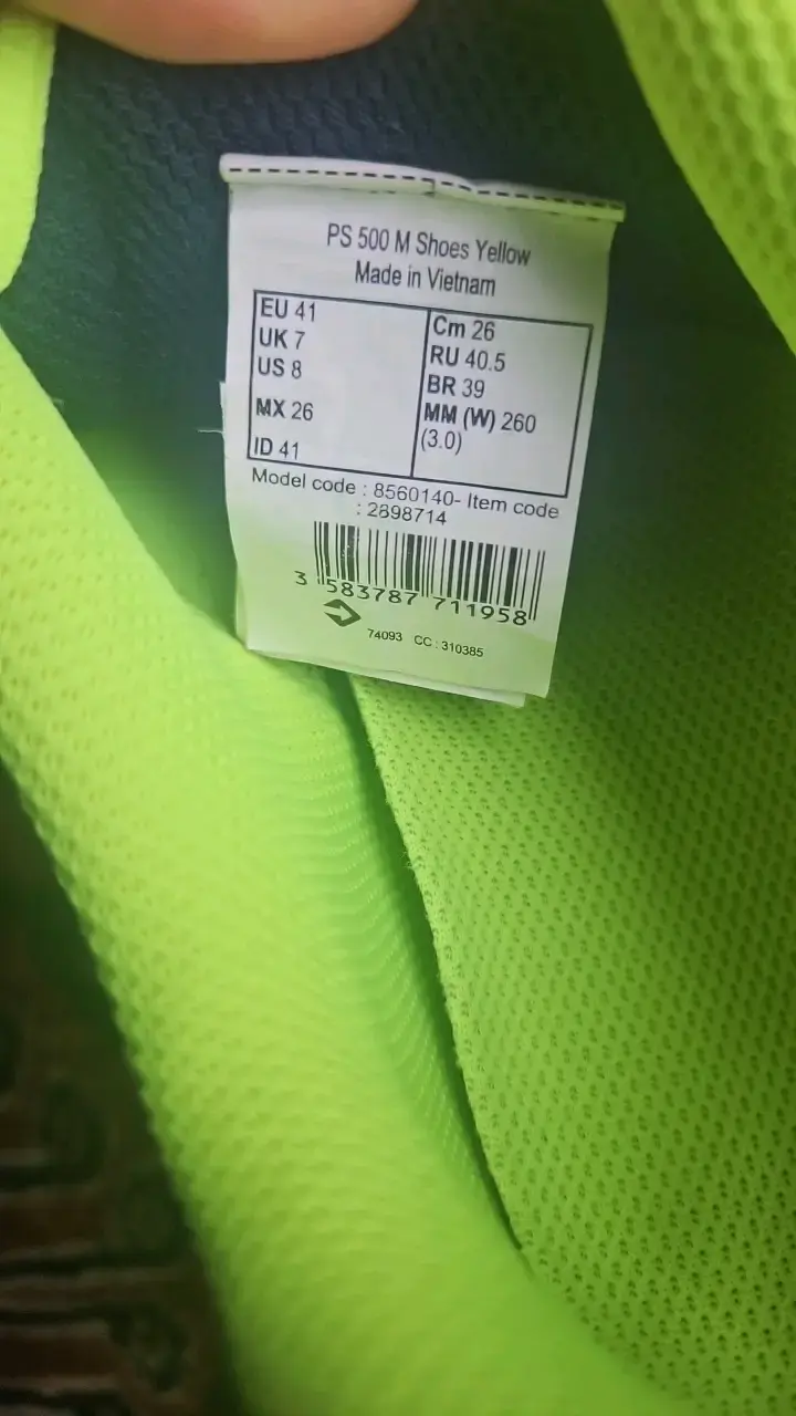 Zapatillas deportivas Kuikma verde neón - 5