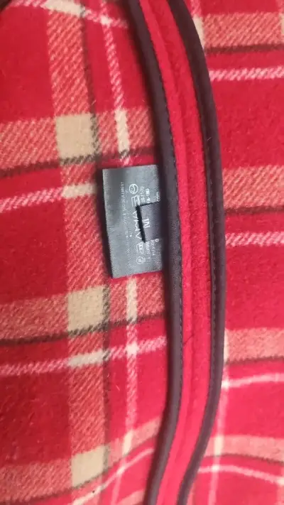 Abrigo Duffle Rojo Gloverall de Lana - miniatura 4