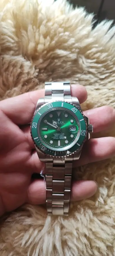 Reloj Rolex Submariner Hulk Acero Inoxidable - miniatura 1