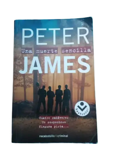 Libro 'Una Muerte Sencilla' de Peter James - miniatura 1