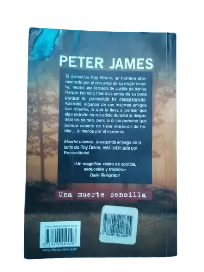 Libro 'Una Muerte Sencilla' de Peter James - miniatura 2