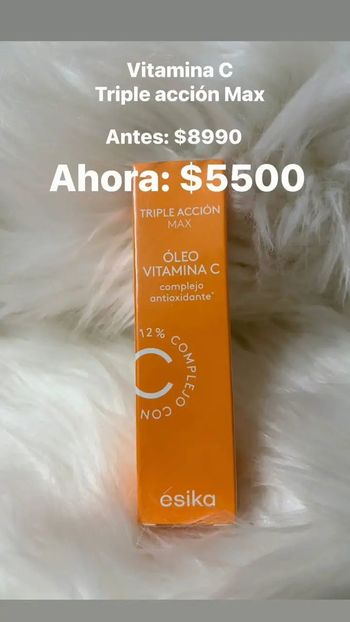 Óleo Vitamina C Triple Acción Max Ésika