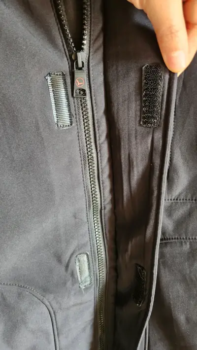 Chaqueta negra impermeable para hombre Hawke & Co - miniatura 5