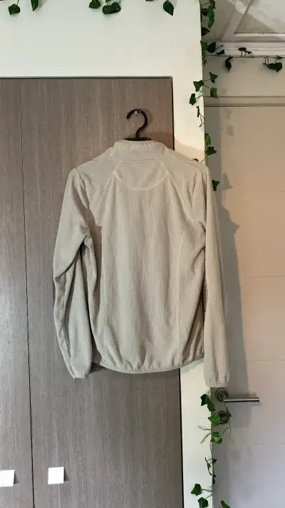 Polerón beige con detalles en codos para mujer - miniatura 2