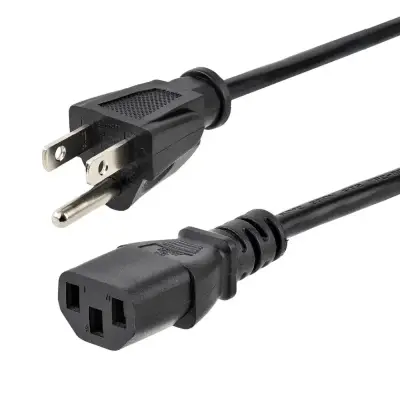 Cable de poder Americano para Fuente De Alimen us - miniatura 1