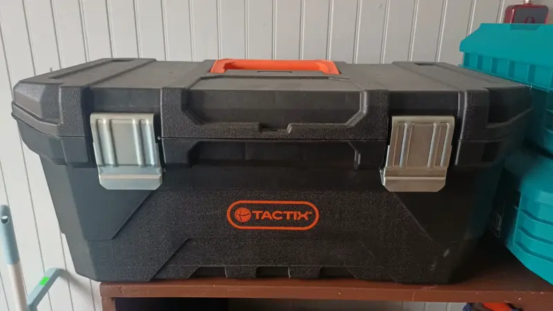 Caja de herramientas Tactix con bandeja - 1