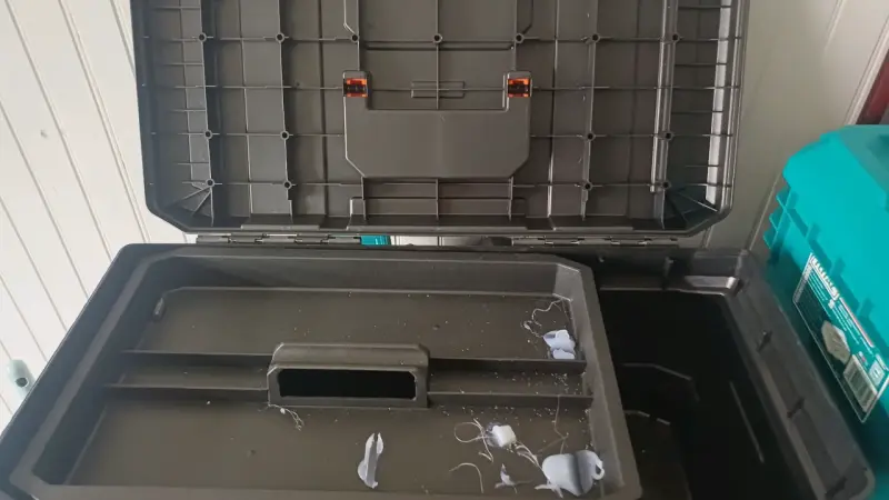 Caja de herramientas Tactix con bandeja - 3