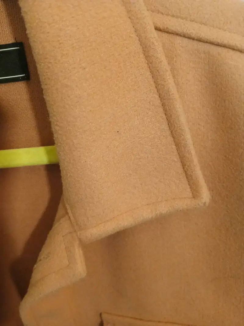 Chaqueta de lana color terracota para mujer - 6