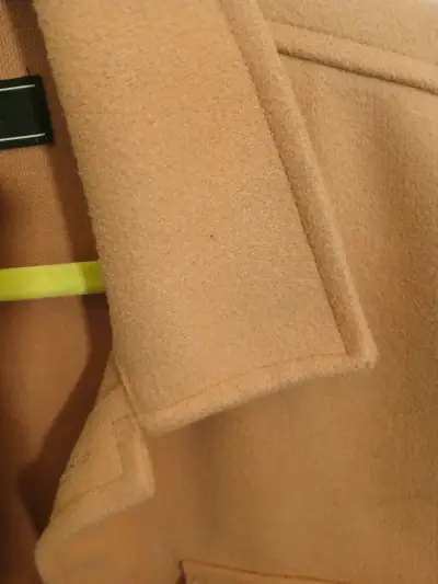 Chaqueta de lana color terracota para mujer - miniatura 6