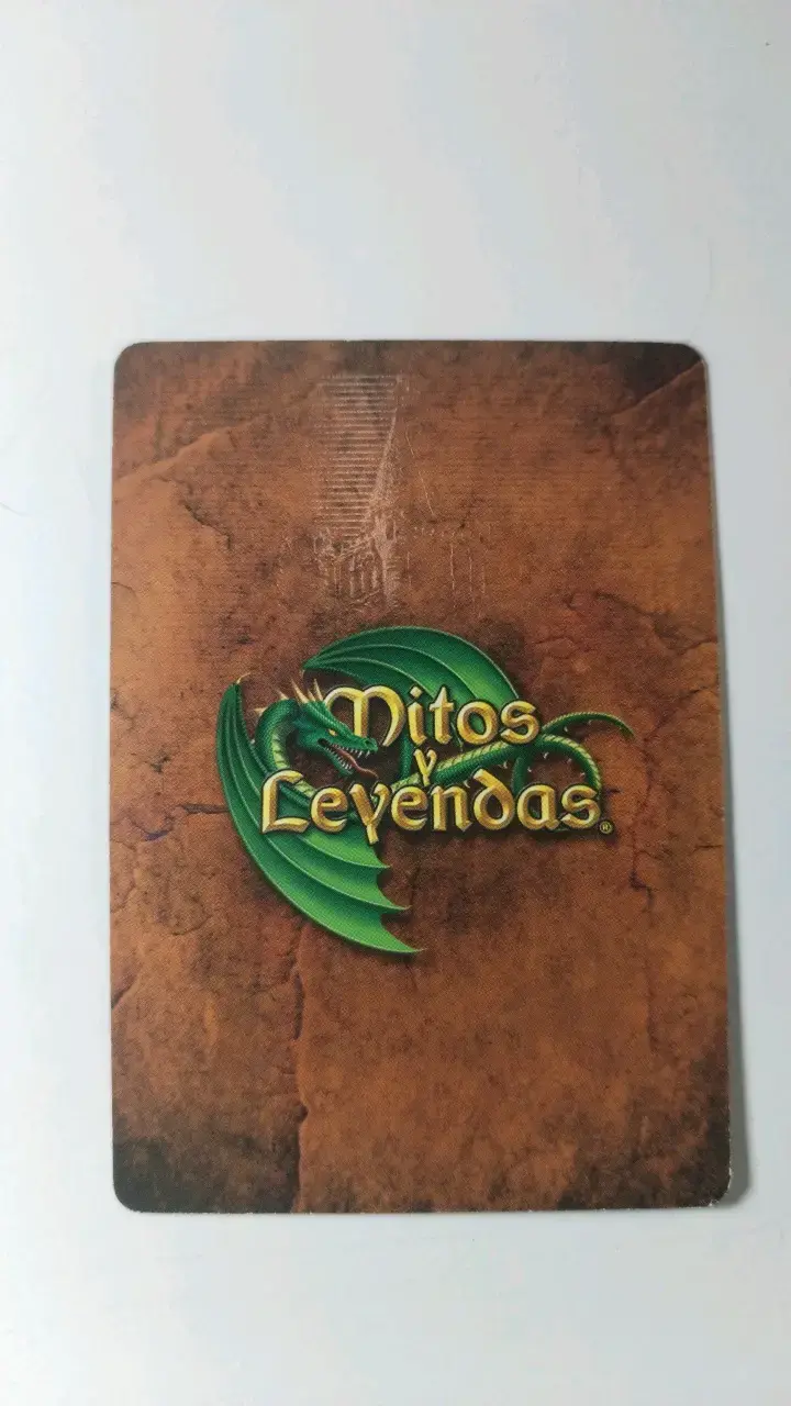 Carta de juego Mitos y Leyendas Conde Rojo - 2