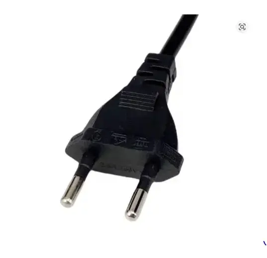 Cable de poder trebol 1.5m dblue 3 pines negro - 3