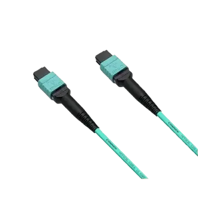 Cable de Fibra Óptica MPO/MTP 1m Aqua - miniatura 1