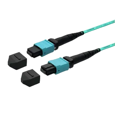 Cable de Fibra Óptica MPO/MTP 1m Aqua - miniatura 3