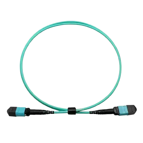 Cable de Fibra Óptica MPO/MTP 1m Aqua - 4