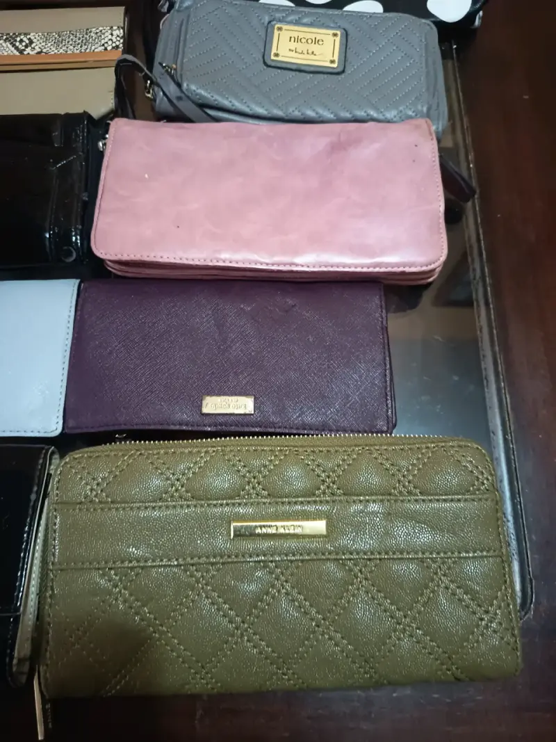 Lote de billeteras y monederos de varias marcas - 3