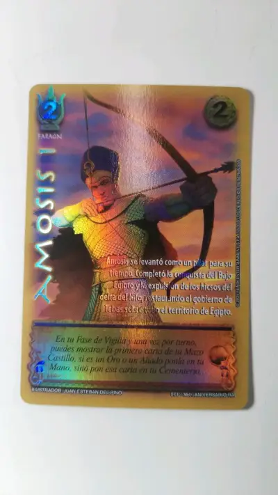 Carta coleccionable Amosis Mitos y Leyendas - miniatura 1