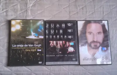 DVDs de La Oreja de Van Gogh, Guerra y Solis - miniatura 1