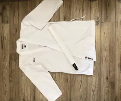 Kimono de Karate Blanco SMAI con Cinturón - miniatura 2