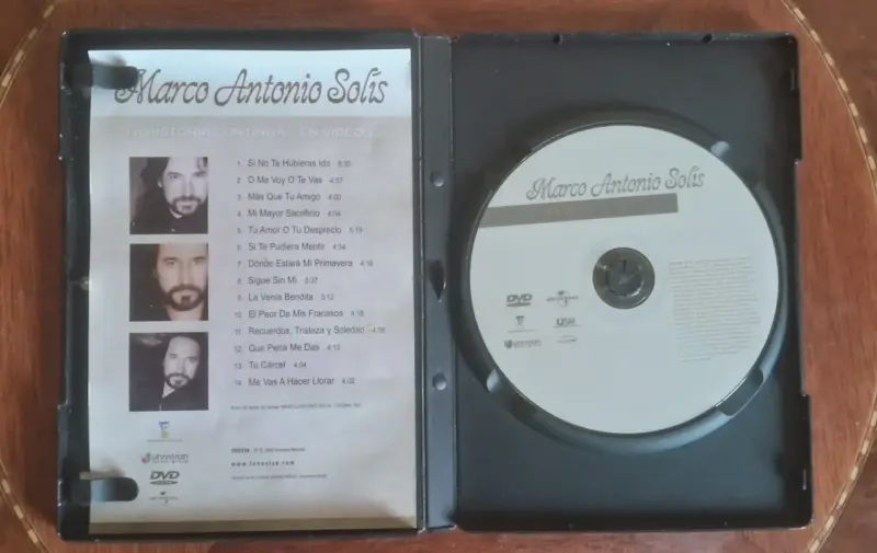 DVDs de La Oreja de Van Gogh, Guerra y Solis - 4