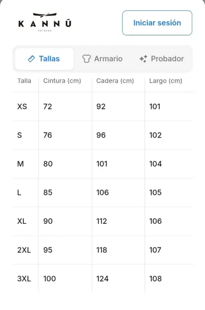 Pantalones mujer ajustables marca Kannú Talla M - miniatura 6