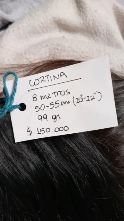 Extensión de cabello natural 50-55 cm - miniatura 2