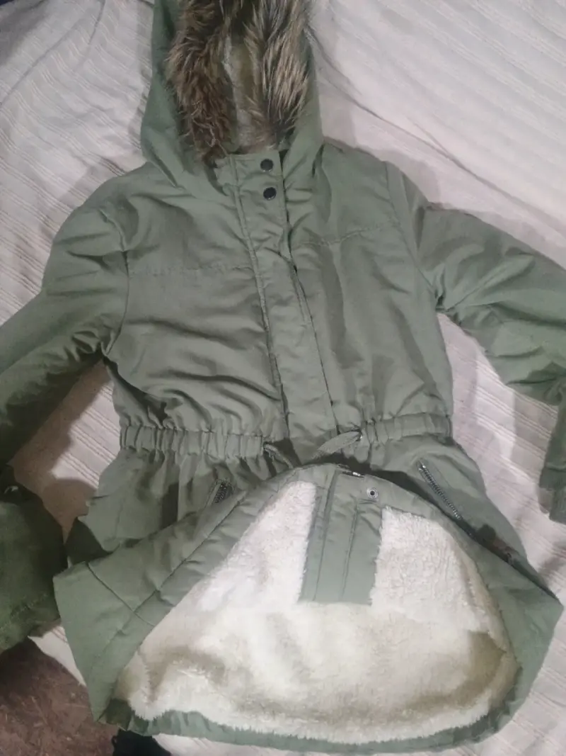 Chaqueta impermeable celeste Columbia para mujer - 2