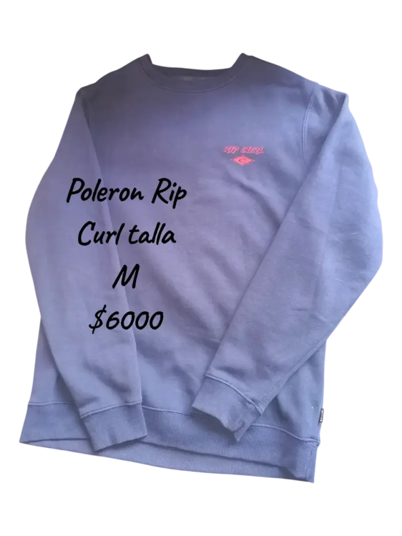Polerón Rip Curl azul talla M