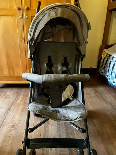 Coche de Paseo Bebesit Plegable Beige - miniatura 2