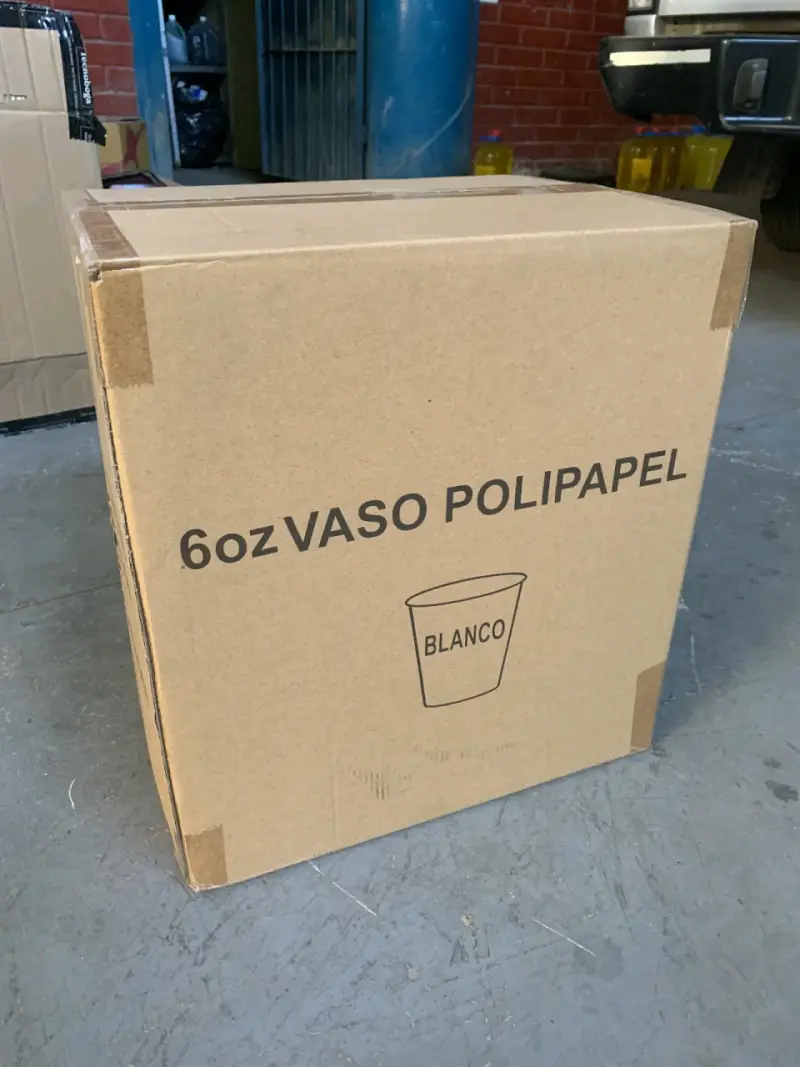 Vasos de polipapel blanco 6oz pack 1000 unidades - 4