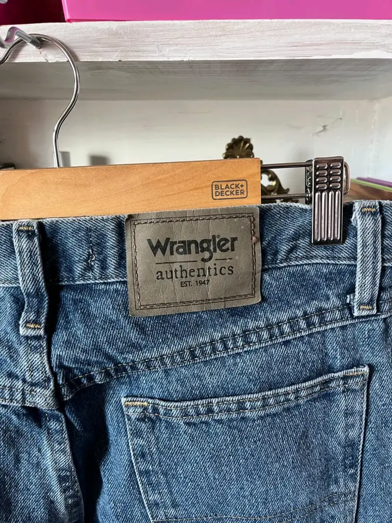 Jeans Wrangler Authentics azul clásico - 3
