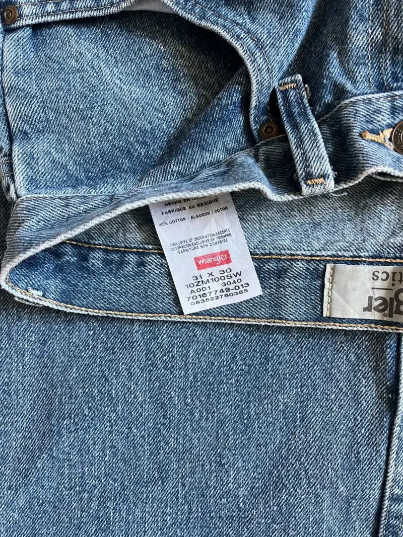 Jeans Wrangler Authentics azul clásico - 4