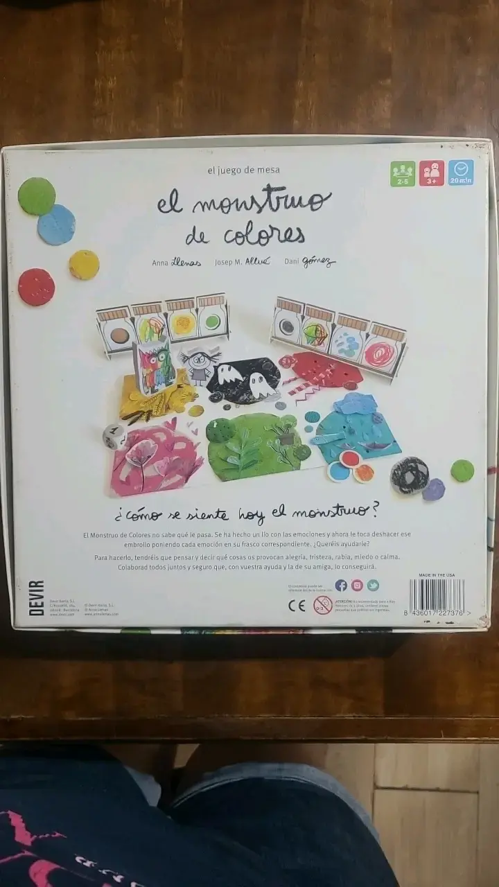Juego de mesa El Monstruo de Colores Devir - 5