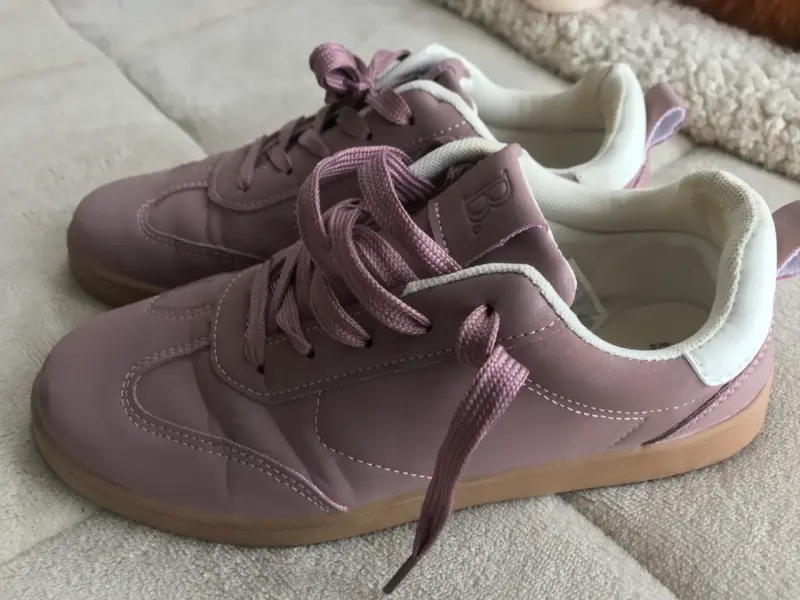 Zapatillas rosadas de mujer Boulevard talla 37 - 1